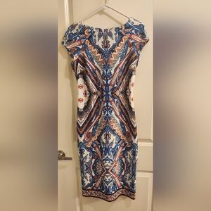Worthington paisley dress size 6